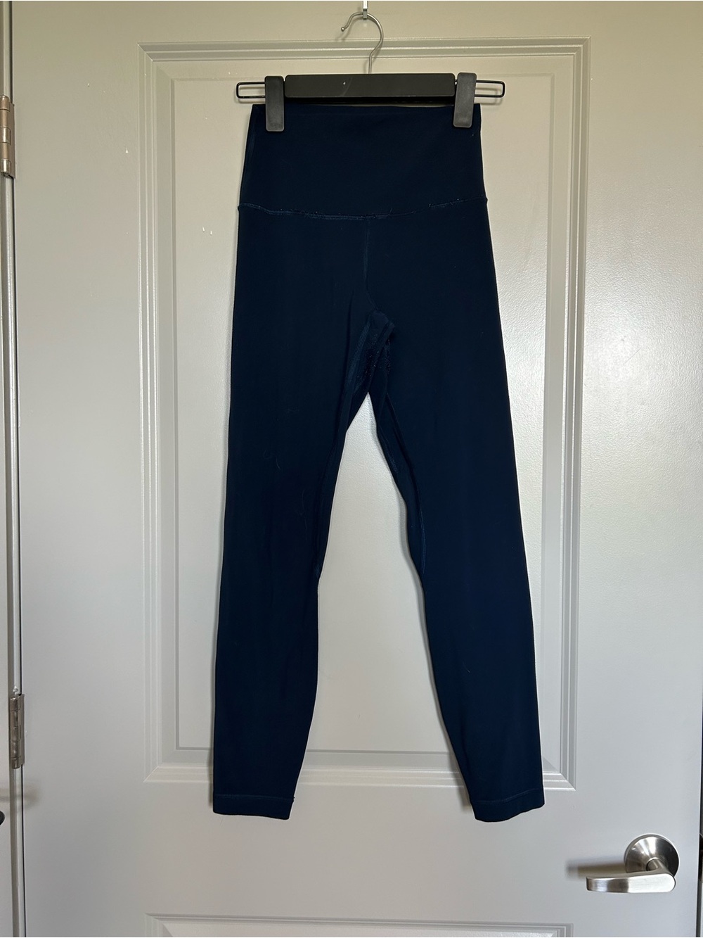 lululemon athletica Navy Blue High-Waist Soft Material Align Leggings